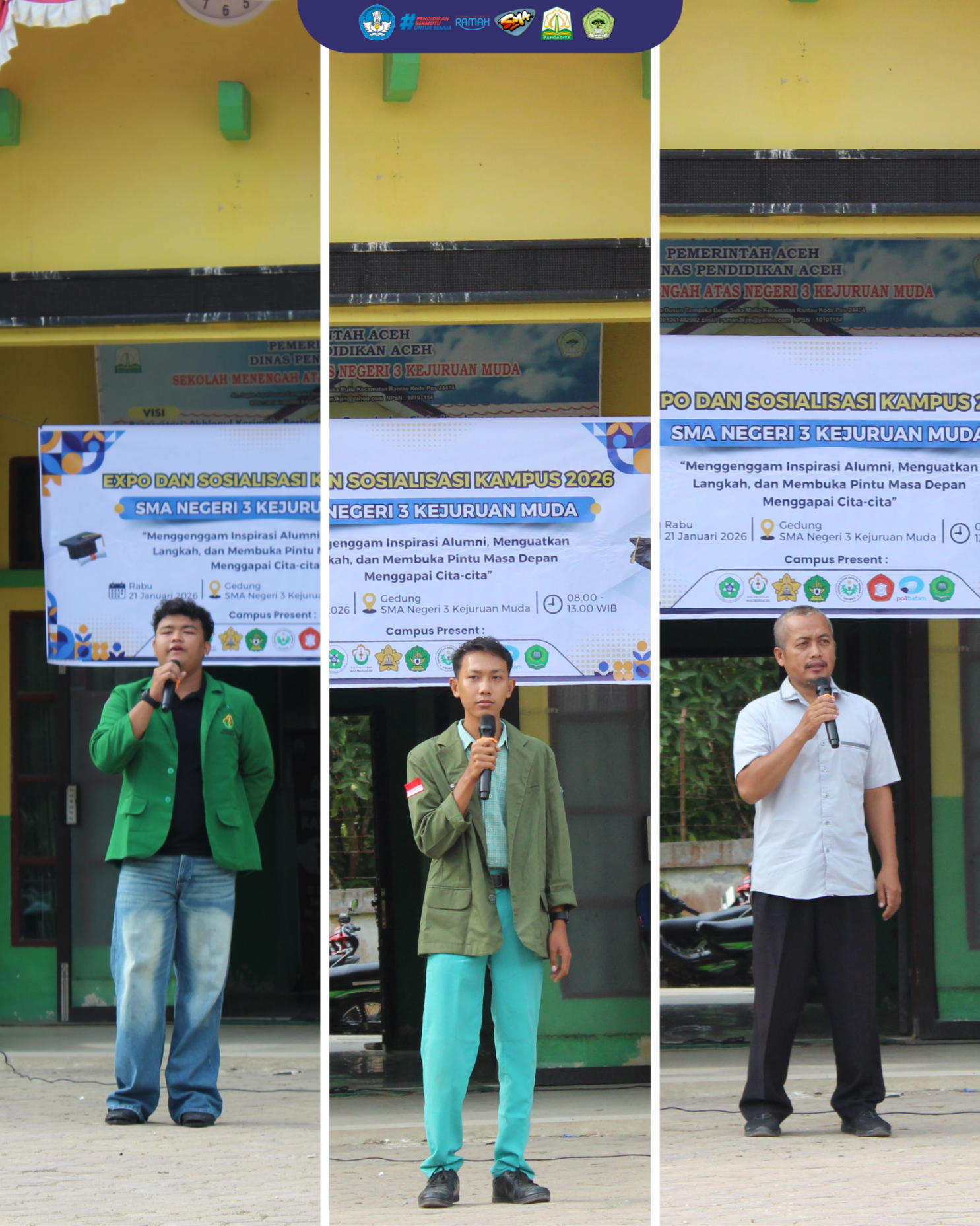 SMAN 3 Kejuruan Muda Gelar Expo dan Sosialisasi SMAN 3 Kejuruan Muda Gelar Expo dan Sosialisasi