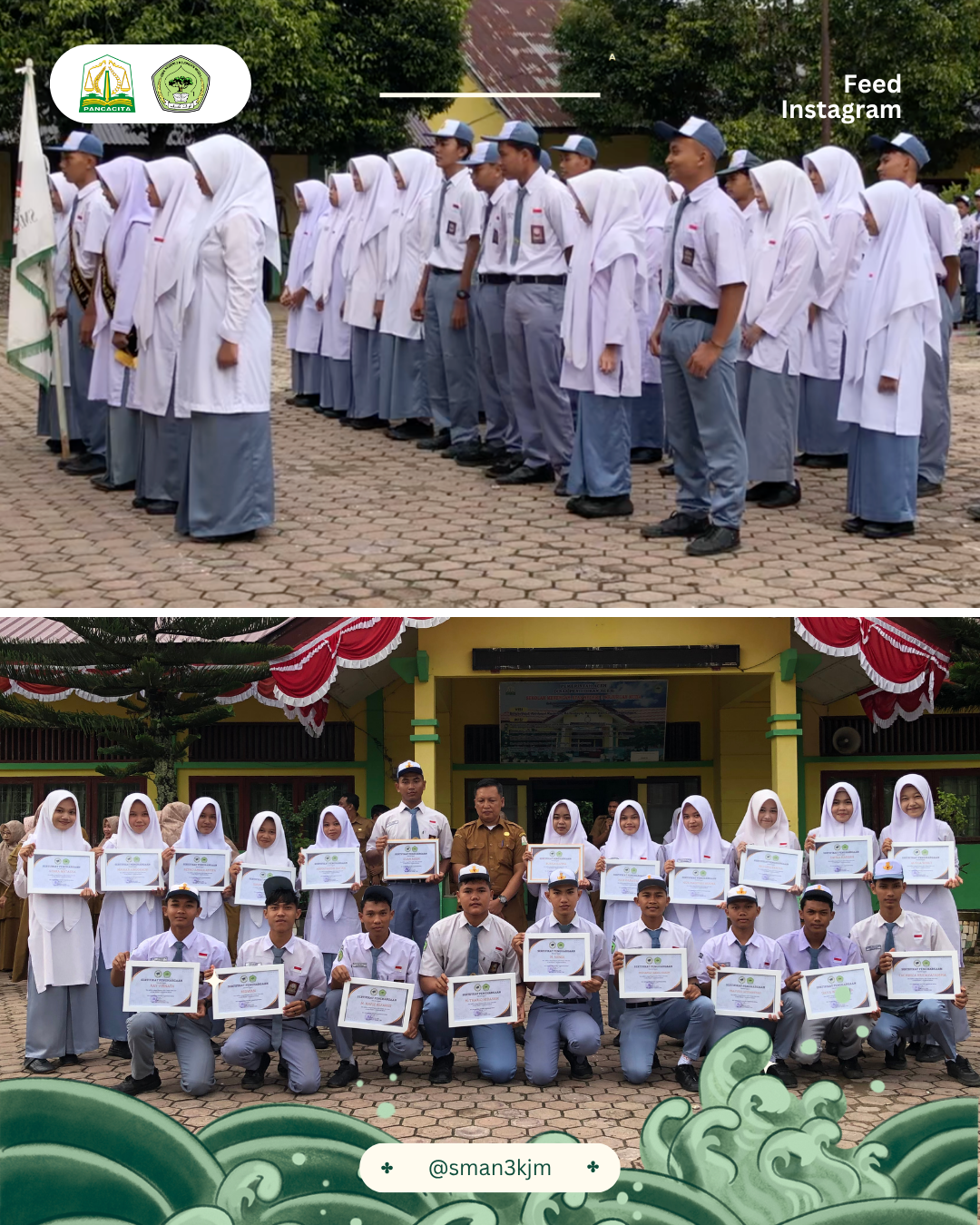 Pelantikan Pengurus OSIS SMAN 3 Kejuruan Muda Periode 2025/2026 Pelantikan Pengurus OSIS SMAN 3 Kejuruan Muda Periode 2025/2026